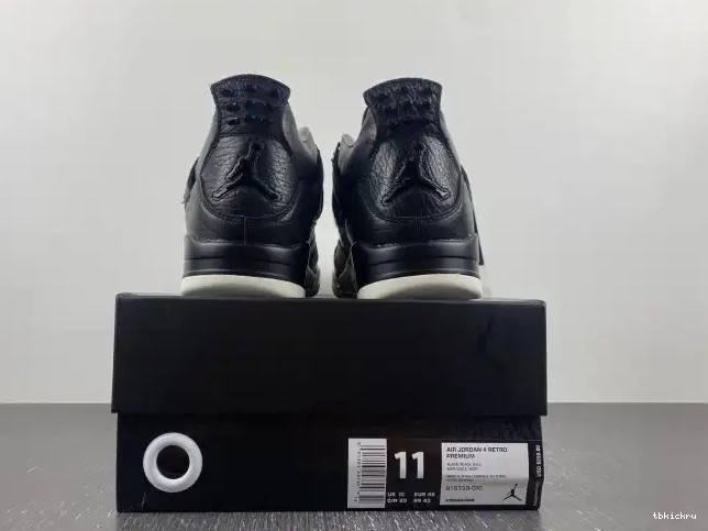 Rep TBK 819139-010 Black Hair Pony 4 Retro Jordan 0426
